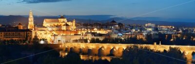 Cordoba skyline panorama at night - Songquan Photography