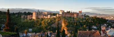 Granada Alhambra panoramic view - Songquan Photography