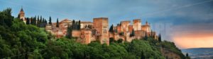 Granada Alhambra panoramic view - Songquan Photography