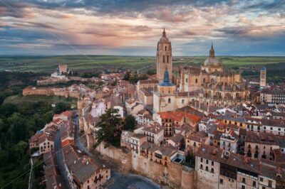 Segovia Cathedral aerial view - Songquan Photography