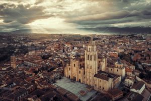 Segovia Cathedral aerial view - Songquan Photography