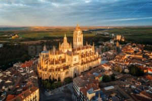 Segovia Cathedral aerial view - Songquan Photography