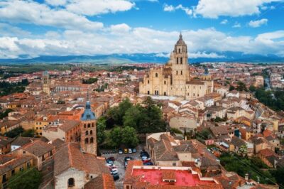 Segovia Cathedral aerial view - Songquan Photography