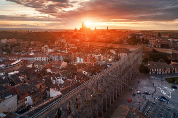 Segovia aerial view - Songquan Photography