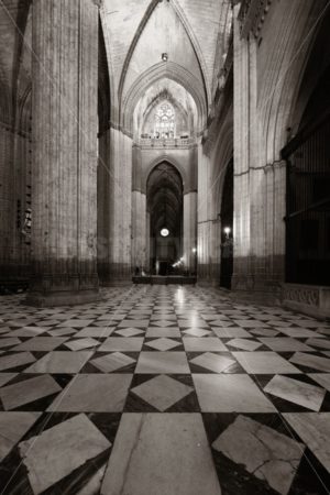 Seville Cathedral interior view - Songquan Photography