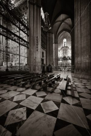 Seville Cathedral interior view - Songquan Photography