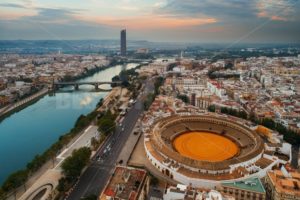Seville aerial view - Songquan Photography