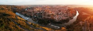 Toledo skyline panorama aerial view - Songquan Photography