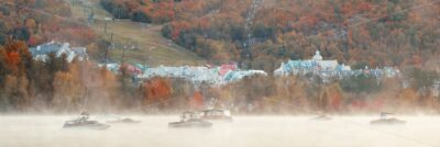 Morning foggy lake - Songquan Photography