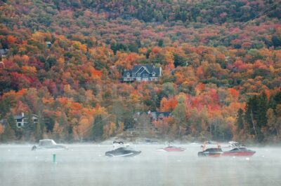 Morning foggy lake - Songquan Photography