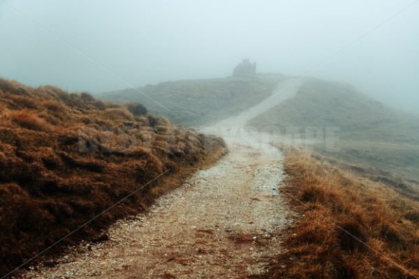 Dolomites fog road - Songquan Photography
