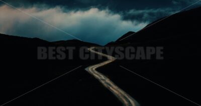 Dolomites fog road - Songquan Photography