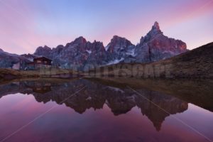 Dolomites sunrise reflection - Songquan Photography