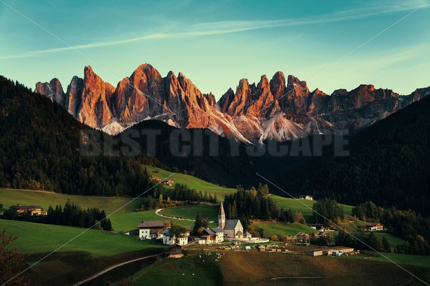 Dolomites village – Songquan Photography