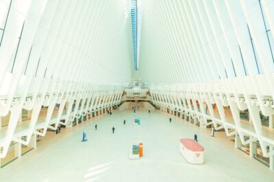 Empty New York City Oculus - Songquan Photography