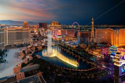 Las Vegas Strip night - Songquan Photography