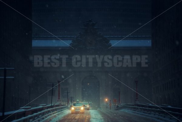 New York City in snow - Songquan Photography