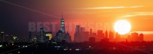 New York City downtown skyline day and night - Songquan Photography