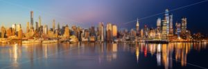 New York City skyline day night - Songquan Photography