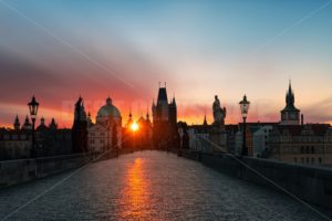 Prague skyline sunrise - Songquan Photography