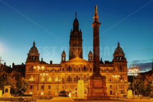 Glasgow City Council at night - Songquan Photography