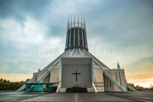 Liverpool metro cathedral closeup view - Songquan Photography