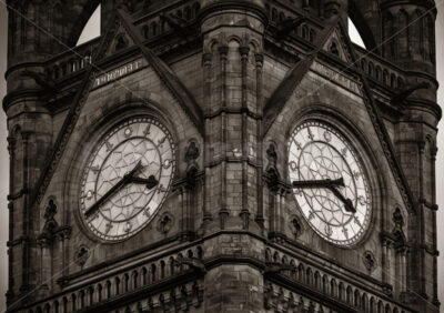 Manchester Town Hall clock tower - Songquan Photography