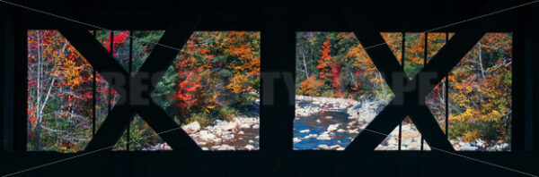 Covered Bridge interior view - Songquan Photography