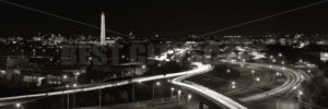 Washington DC skyline at night - Songquan Photography