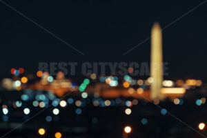 Washington monument night - Songquan Photography